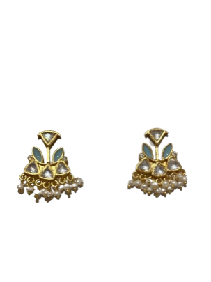 Madhuri Traditional Gemstone Earrings