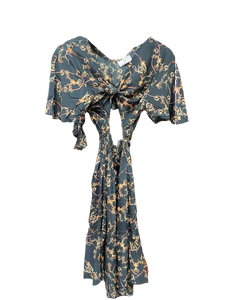 Ananya Front Tie Midi Dress