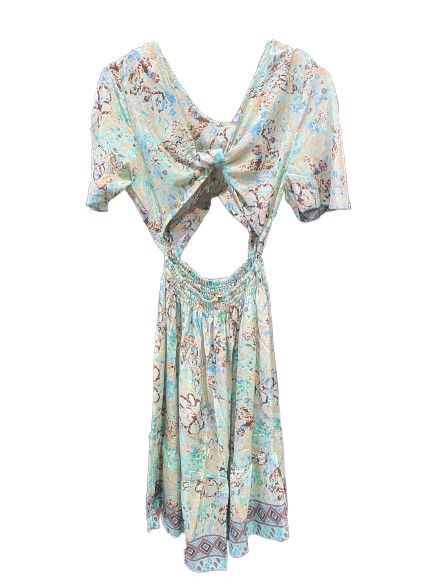 Ananya Front Tie Midi Dress