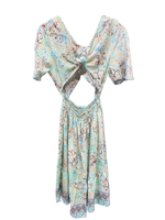 Load image into Gallery viewer, Ananya Front Tie Midi Dress
