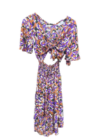 Load image into Gallery viewer, Ananya Front Tie Midi Dress
