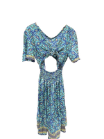 Load image into Gallery viewer, Ananya Front Tie Midi Dress
