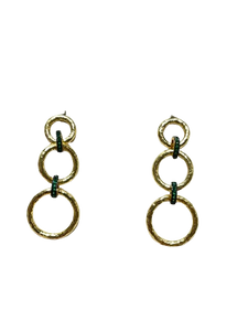 Starlight Triple Drop Earrings