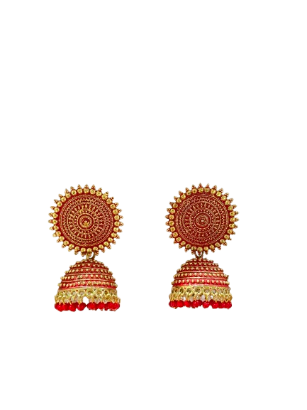 Jhumka Chandelier Earrings
