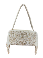 Load image into Gallery viewer, Nyasia Beaded Art Deco Evening Bag – Embroidered Vintage-Inspired Purse
