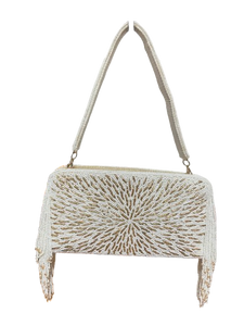 Nyasia Beaded Art Deco Evening Bag – Embroidered Vintage-Inspired Purse