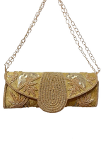 Load image into Gallery viewer, Makenna Evening Clutch – Beaded &amp; Sequin Embroidered Purse
