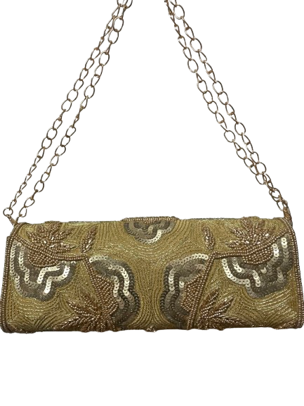 Makenna Evening Clutch – Beaded & Sequin Embroidered Purse