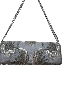 Makenna Evening Clutch – Beaded & Sequin Embroidered Purse