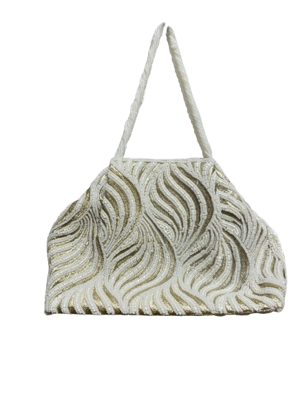 Genevieve Beaded Evening Bag – Elegant Embroidered Purse