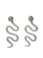 Load image into Gallery viewer, Serpentina Snake Earrings

