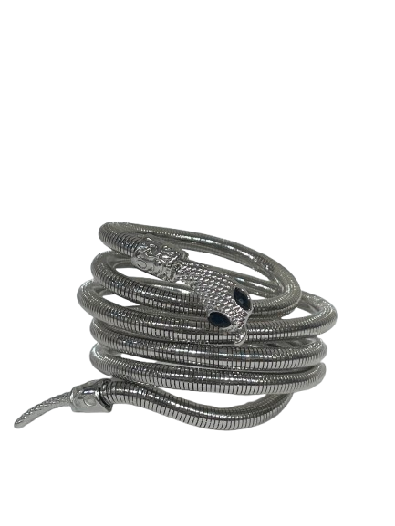Ophira Serpent Wrap – Convertible Snake Necklace, Bracelet & Arm Cuff