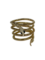 Load image into Gallery viewer, Ophira Serpent Wrap – Convertible Snake Necklace, Bracelet &amp; Arm Cuff
