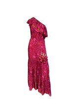 Load image into Gallery viewer, One Shoulder Tassel Dress
