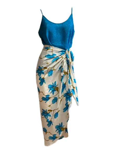 Shameem Tie Skirt Set