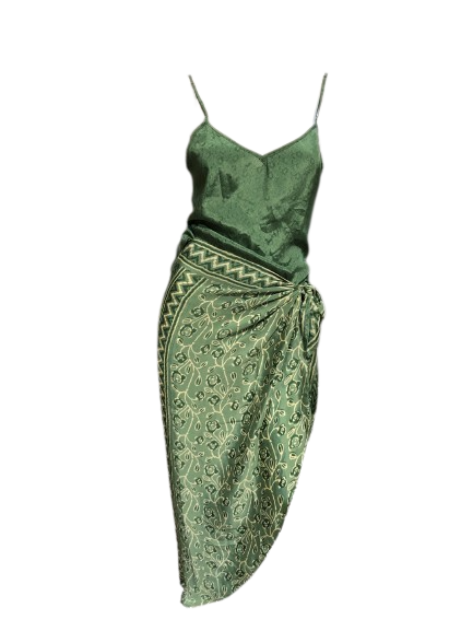 Shameem Tie Skirt Set