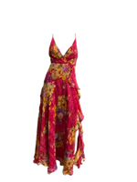 Load image into Gallery viewer, Zoya Ruffle Crossback Dress
