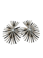 Load image into Gallery viewer, Raffia Burst Earrings
